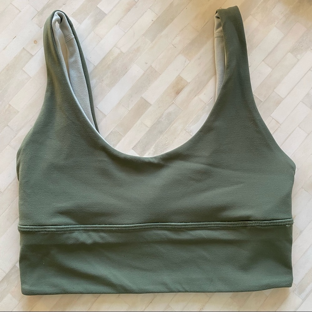 Lululemon Align Bra 4 Green/Khaki